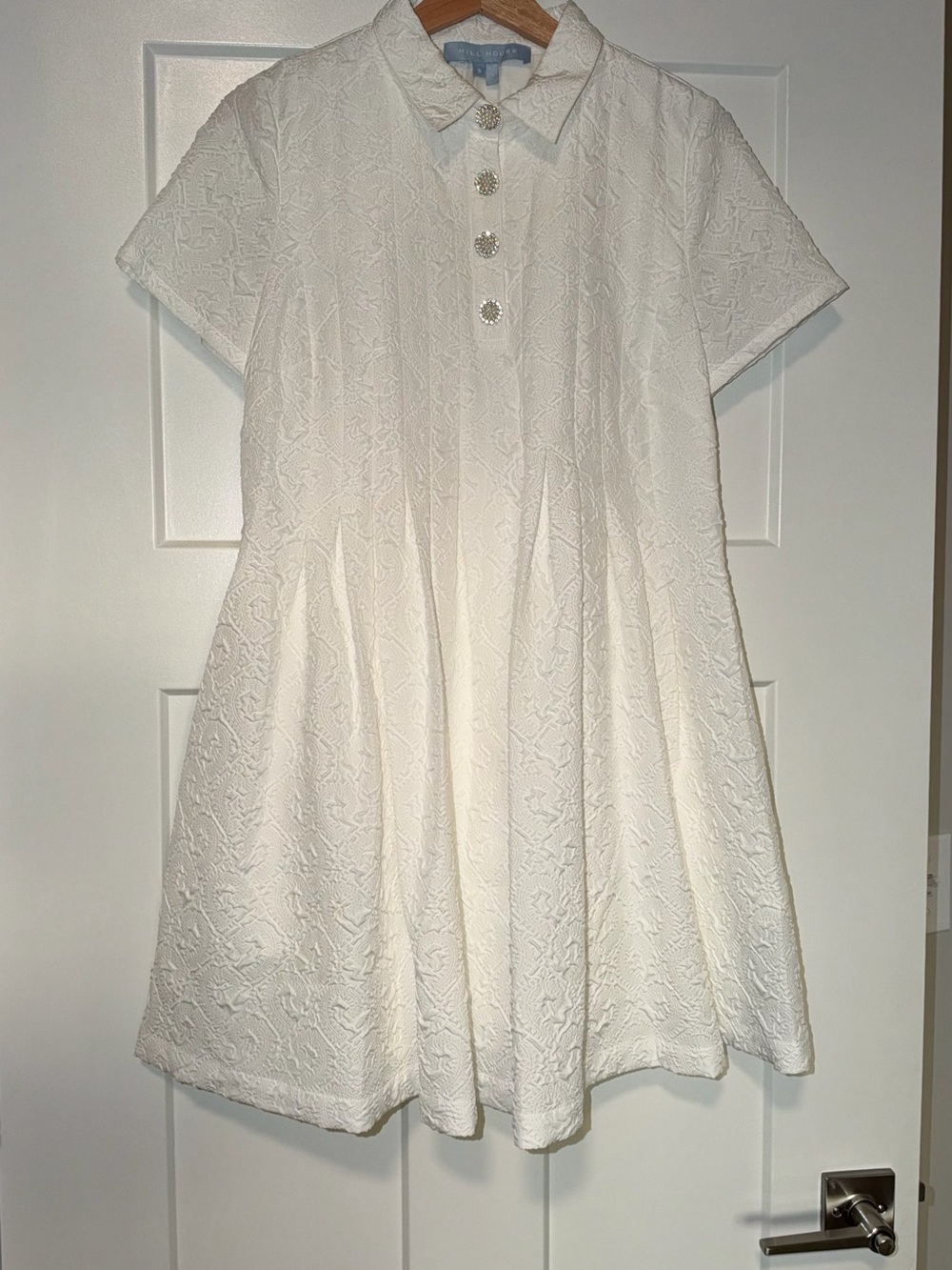 Hill House Home Rosalind Dress White S NWOT Bridal